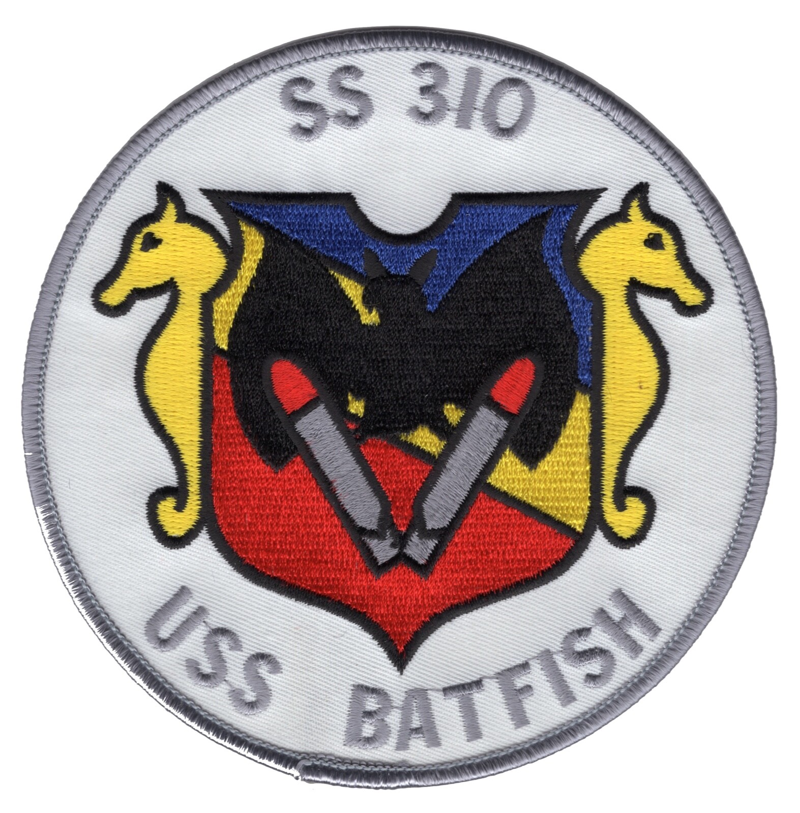 USS Batfish SS-310 Diesel Electric Submarine Patch