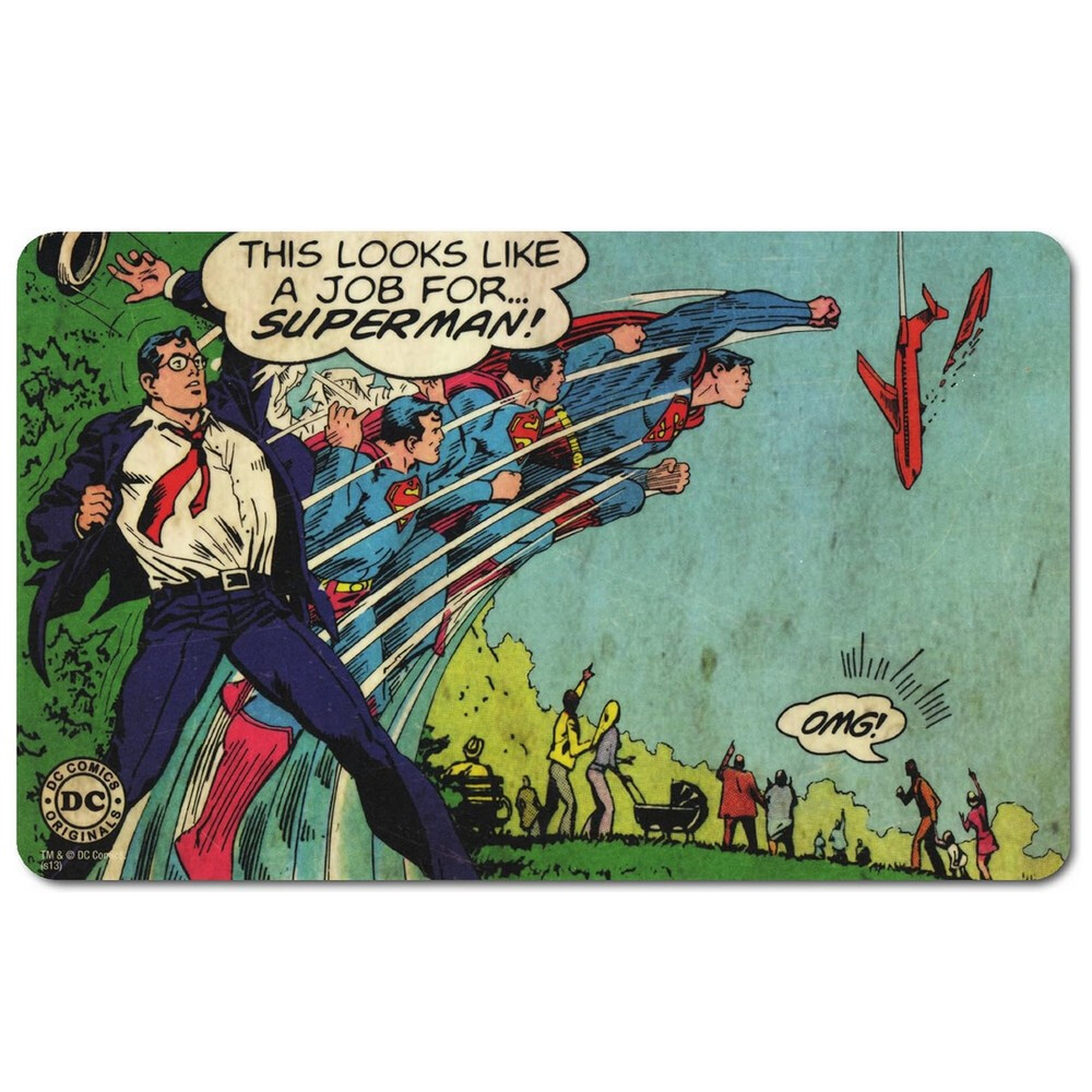 Logoshirt® DC Comics Breakfast Board, Superman 23x14cm (A Job For...)