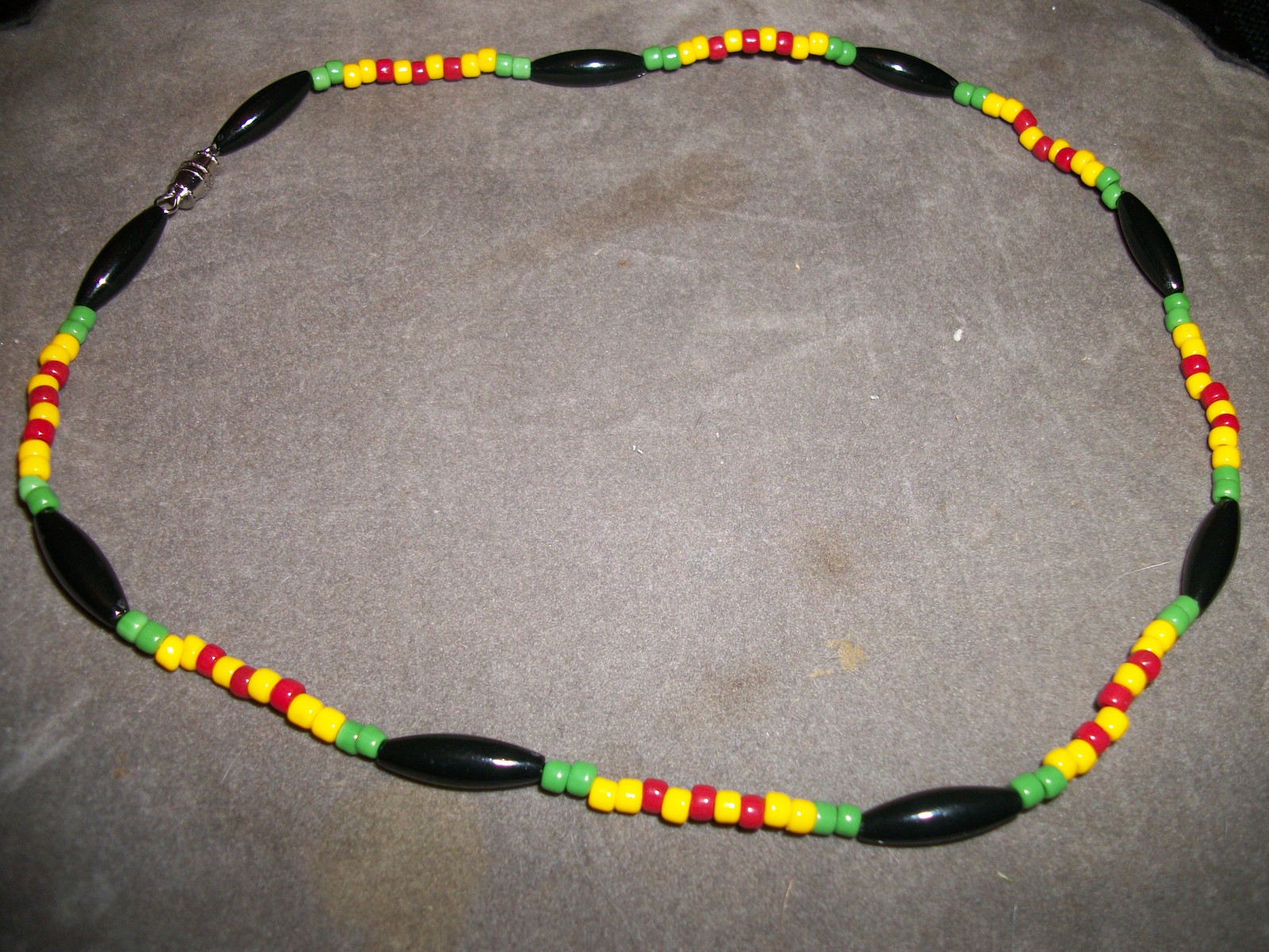 Viet Nam Service Ribbon Necklace POW/MIA Black    23 Inch Size Only!