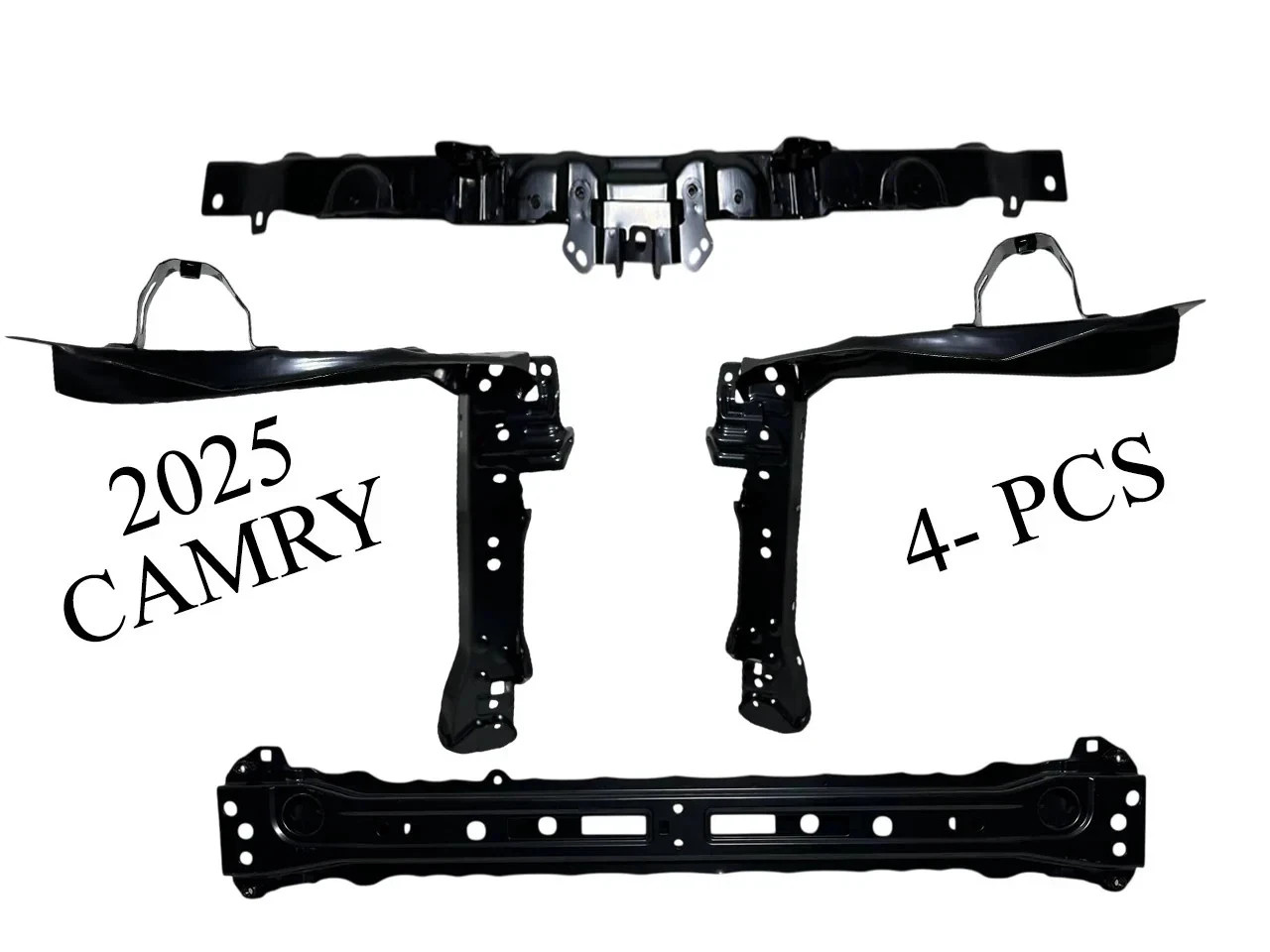 For 2025 Toyota Camry Radiator Core Support Left Right Upper Lower Bracket Set