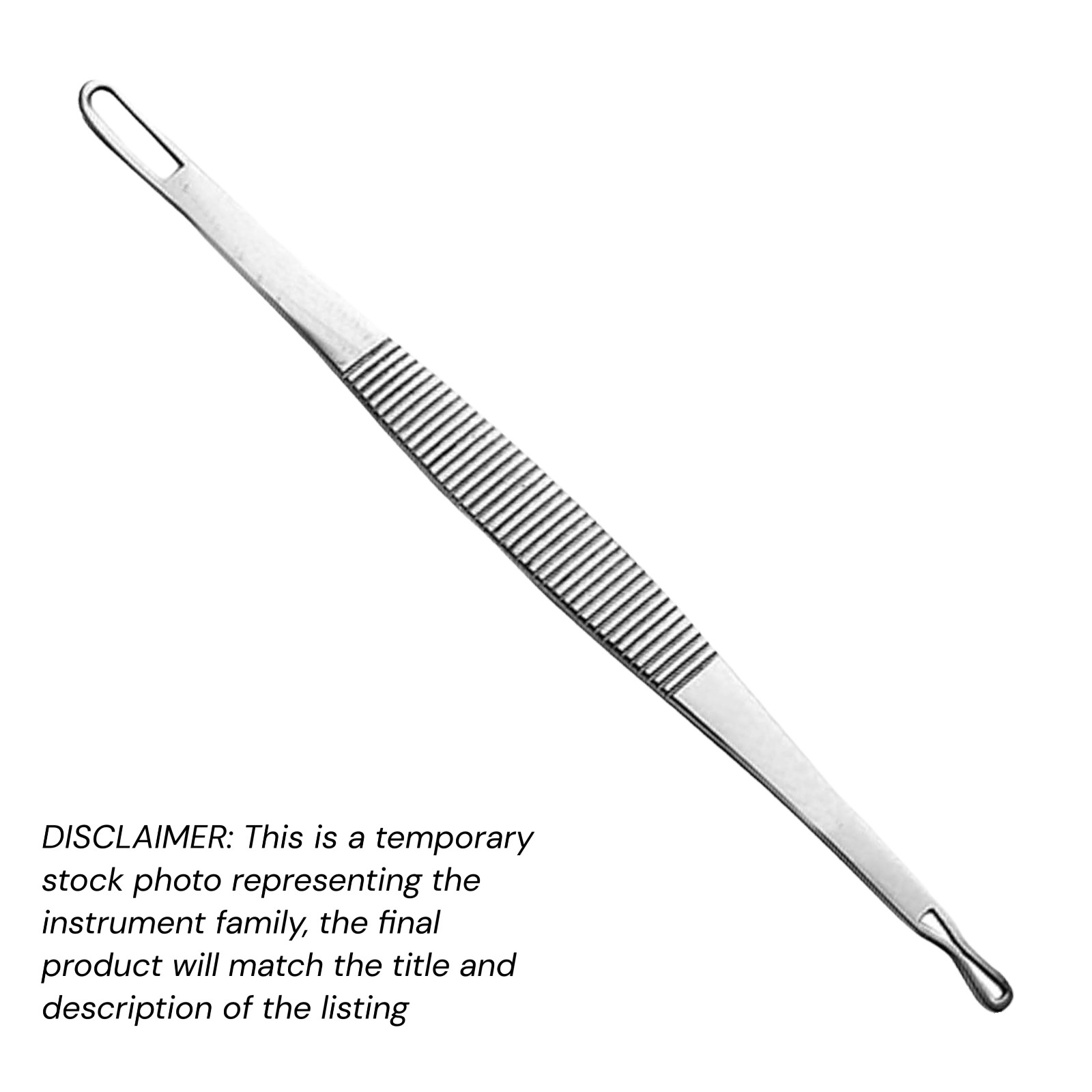 Set of 10 Schamberg Comedone Extractors, 3.75", Crimped Small Loop, Economy