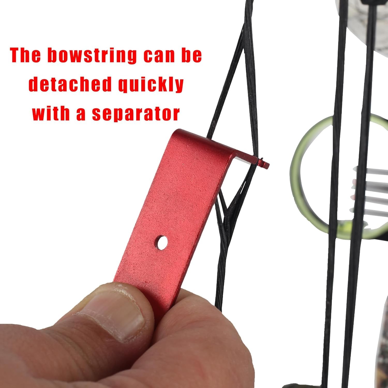 Archery Tubing 3/16 Peep Sight, Bow String Separator Tool, Bowstring Serving Thr
