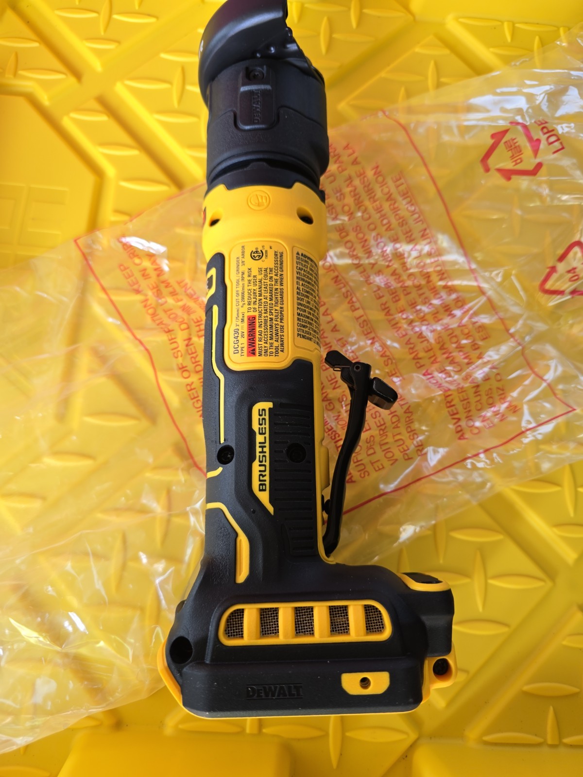 DeWalt DCG430B, Atomic 20V Max 3" Cut-Off Tool, Bare Tool