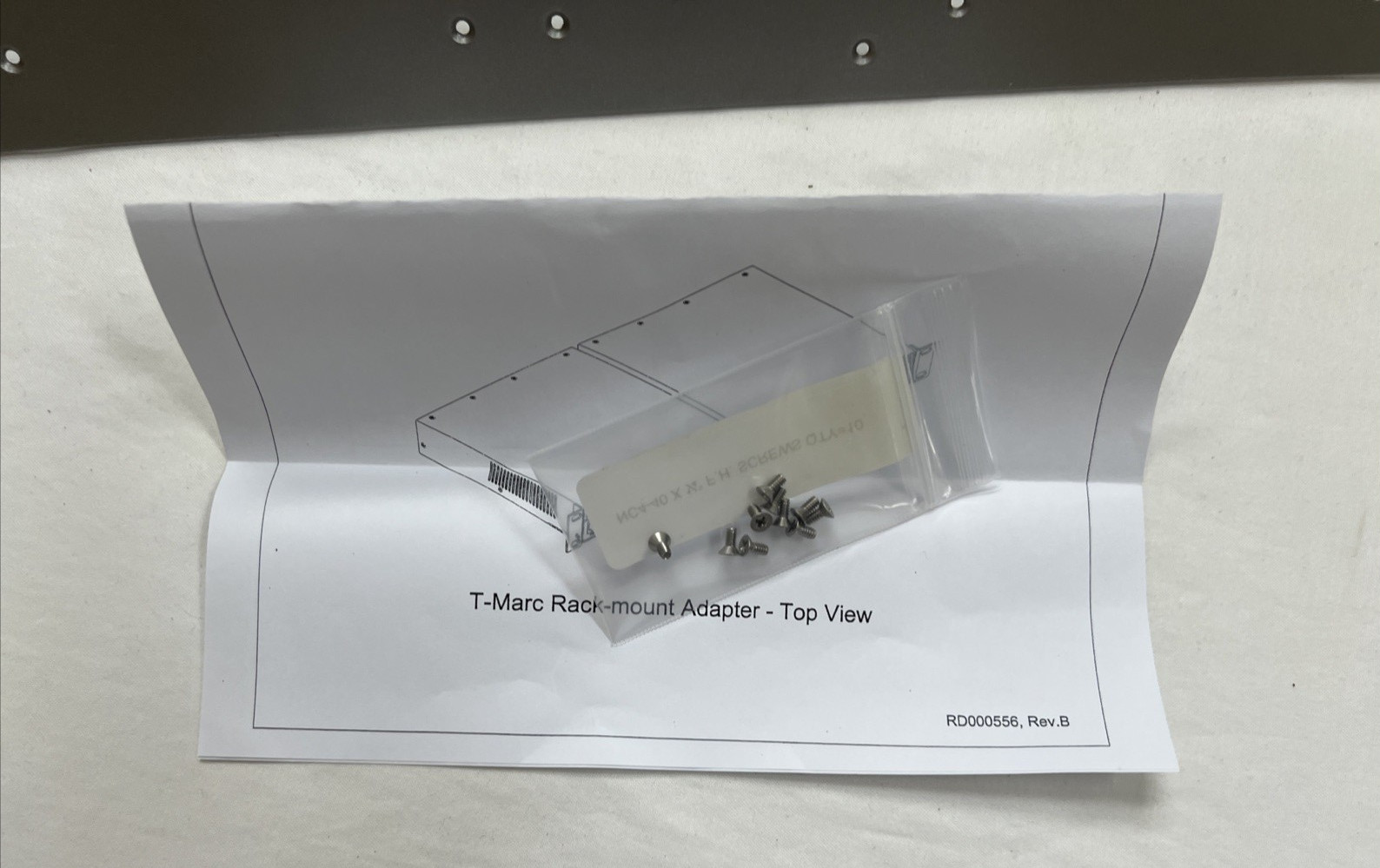 Telco Systems TMC-3X0-BRKT 19" T-Marc Mounting Bracket New In Box With Hardware
