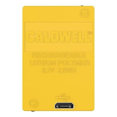 Caldwell E-Max Pro Rechargeable Lithium-Ion Battery Pack Yellow 16 Hr Runtime