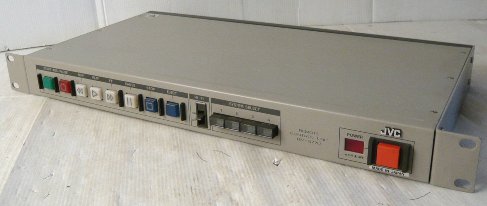 JVC RM-G 77 Remote Control, Control Unit