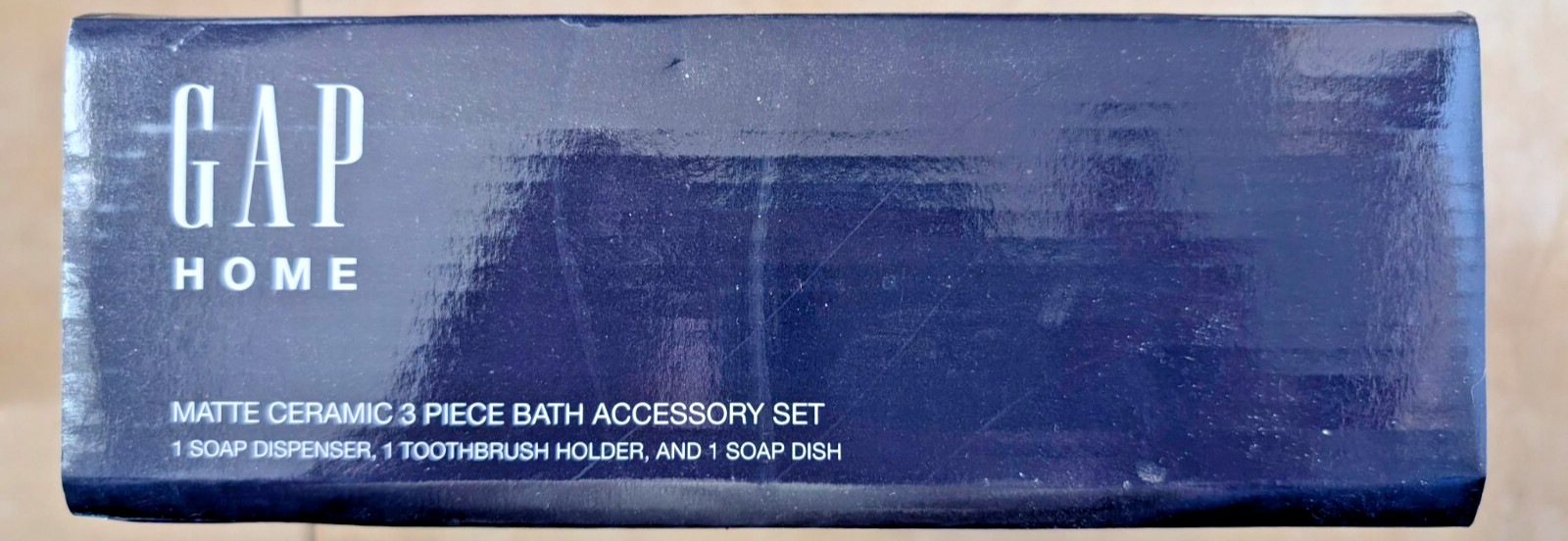 Gap Home Ombre Ceramic Bath Accessory Set in Gray, 3-Piece