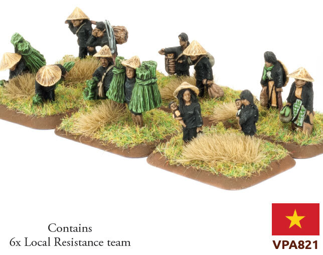 Nam 1965-1972 VPA821 Local Resistance Gaming Miniatures
