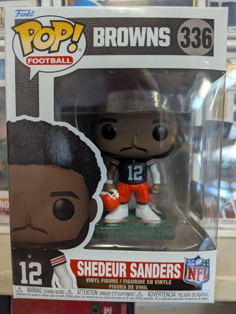 Shedeur Sanders Funko Pop! NFL Series 15 Vinyl Figure #336 Cleveland Browns