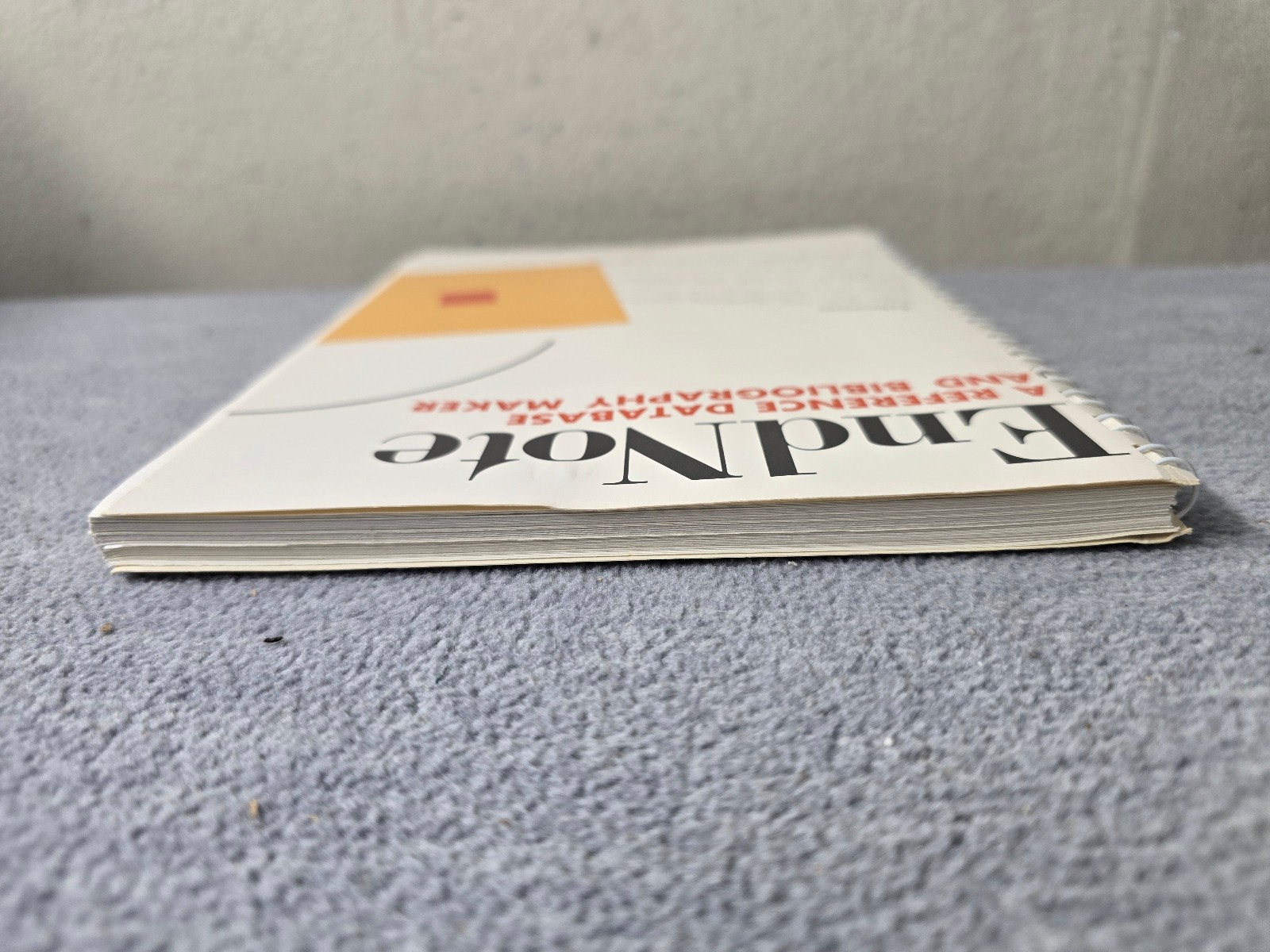 EndNote Reference Database and Bibliography Maker 1988 ● Book Only