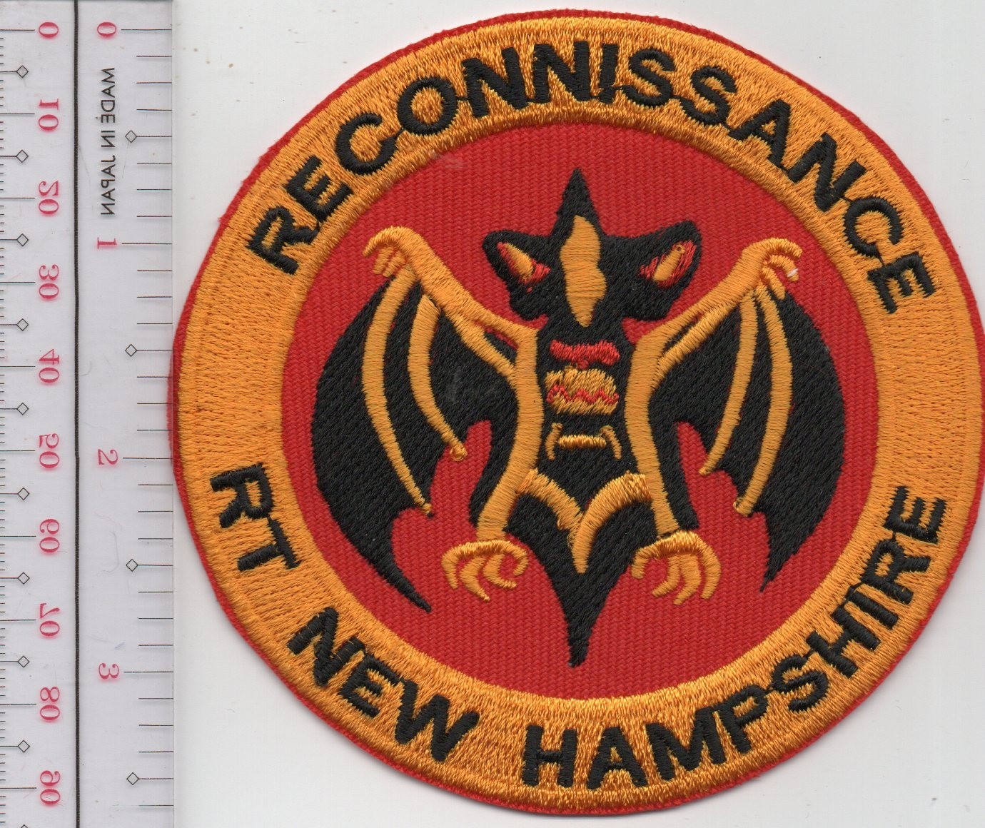 US Army RT New Hampshire Reconnaissance Patch NO TARIFF