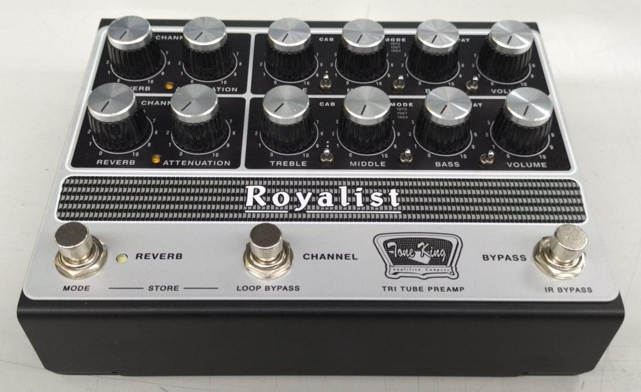 Tone King Royalist Compressor Guitar Effect Pedal Used