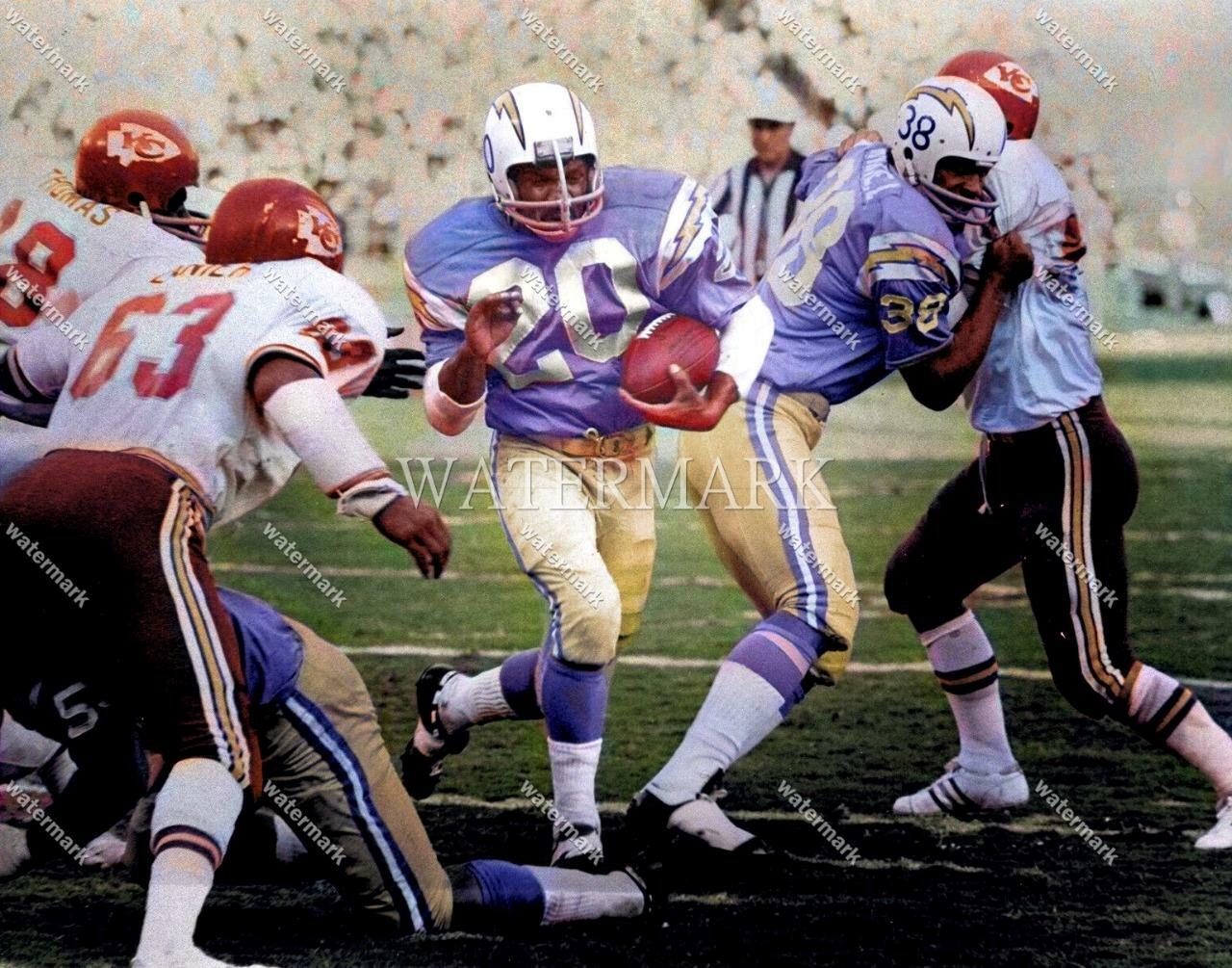 GK662 Mike Garrett San Diego Chargers Football 8x10 11x14 16x20 Colorized Photo
