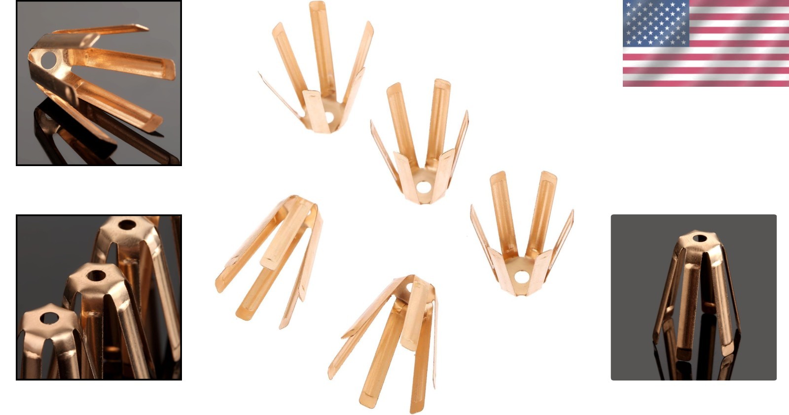 5Pcs or 10Pcs Golf Brass Shims - Durable and Adjustable for Perfect Alignment