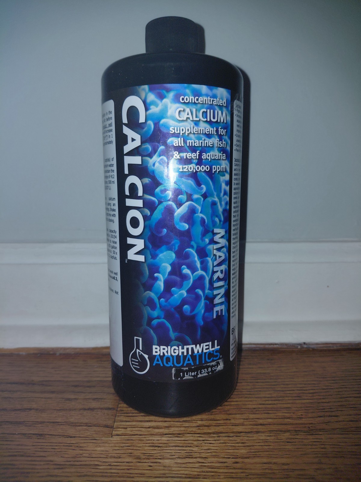 1 liter Brightwell Aquatics Calcion Concentrated Calcium Supplement All Marine