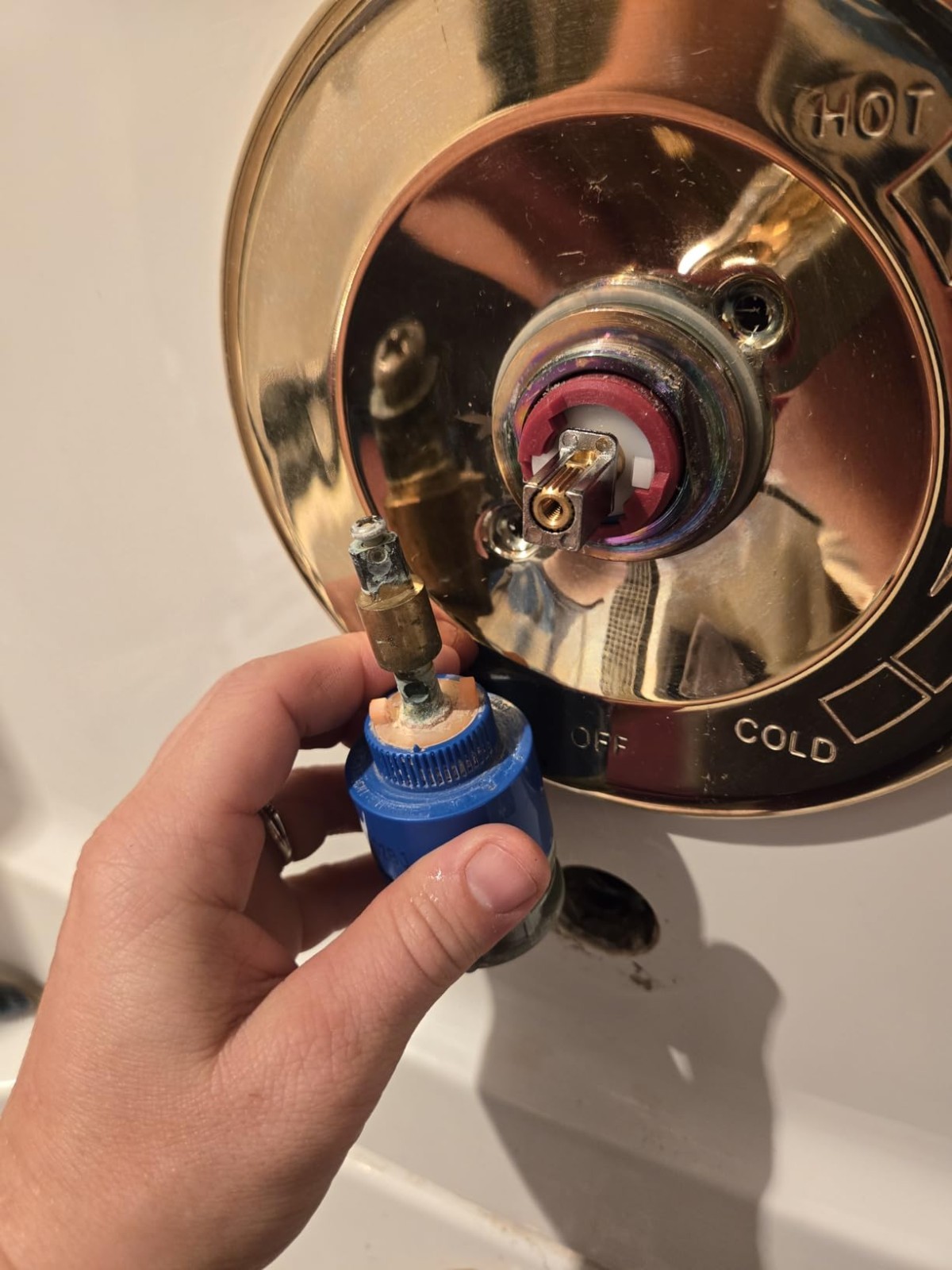 JL02BJ HL-40 40mm Ceramic Pressure Balance Cartridge for Tub and Shower Faucet