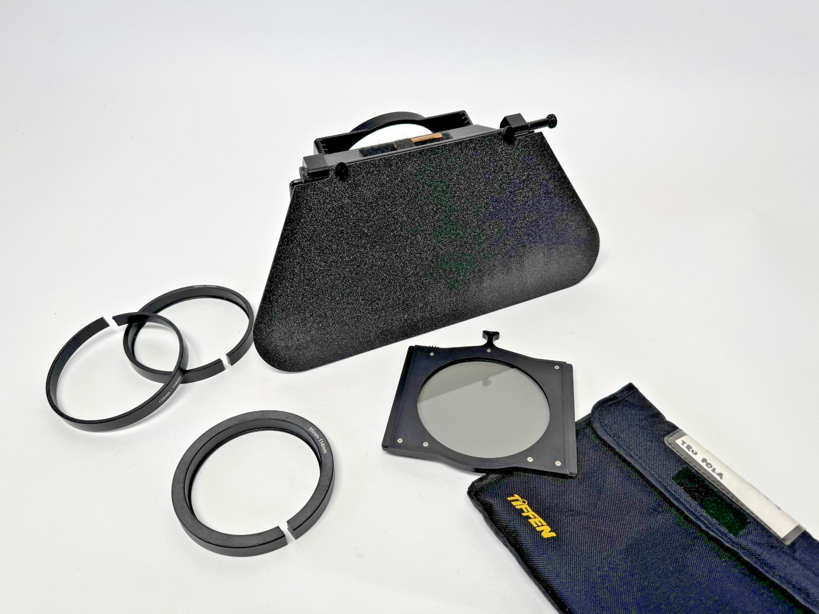 🔥 Birns & Sawyer Lightweight MB114 3-Stage 4x5.65 Matte Box 🎬 Pro Accessory 📷
