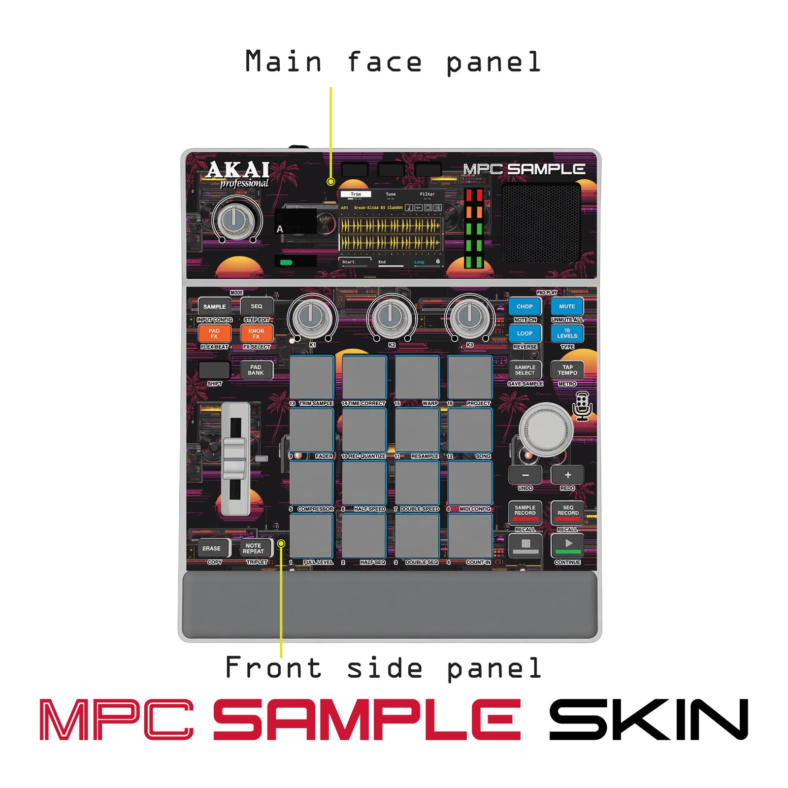 Akai MPC Sample Skin / design22_AB2