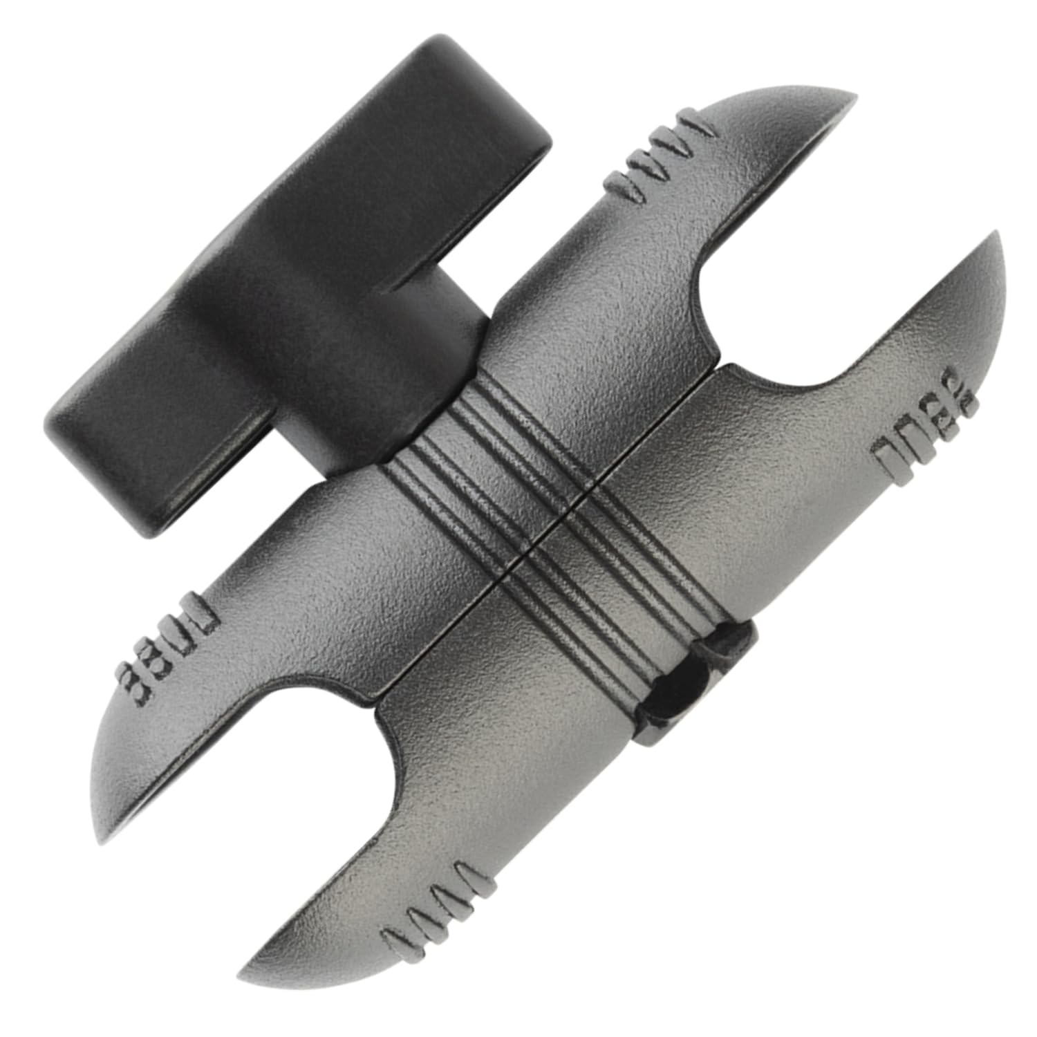 Bulletpoint 2.6" Aluminum Mounting Arm Dual 20mm Socket Connector Ends Black