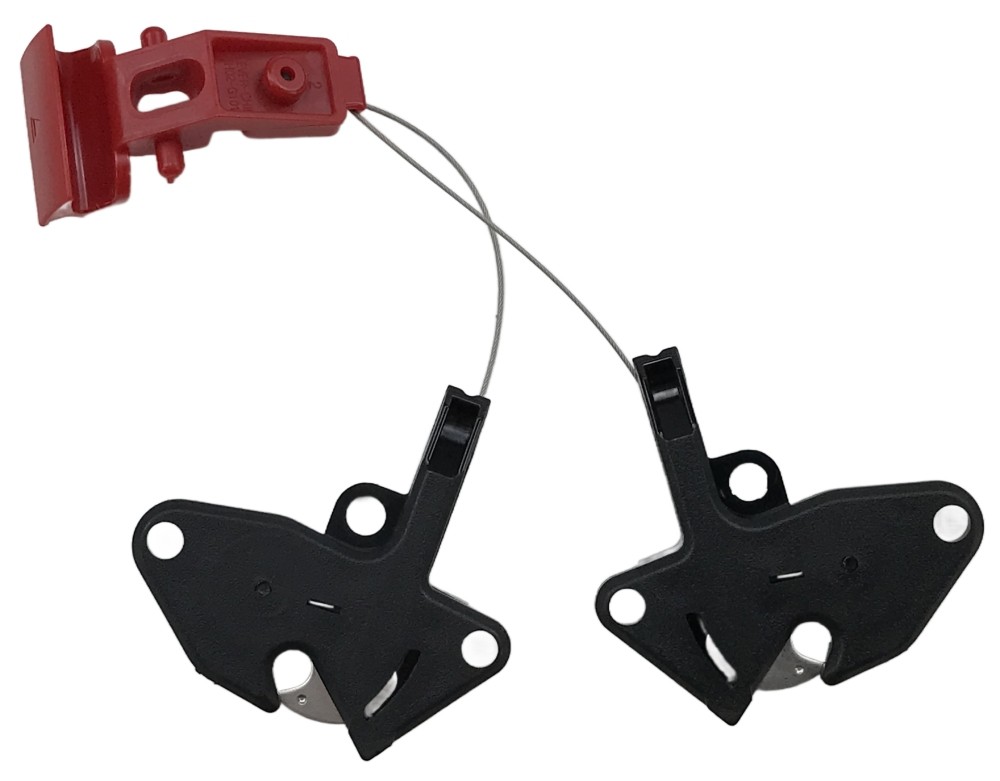 HJC RPHA MAX Helmet Chin Bar Lever Set Black