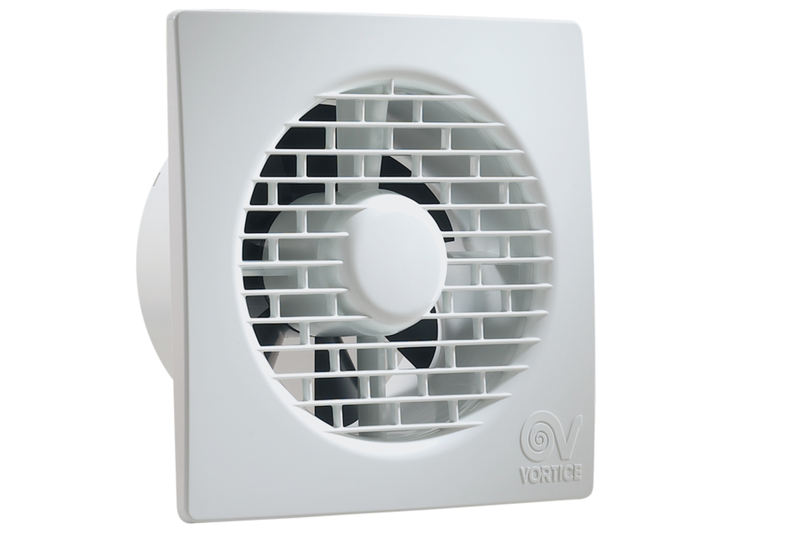 Vortice Filo MF T 120 LL Small Extractor Fan 120 mm Wall Ceiling Vent, Timer