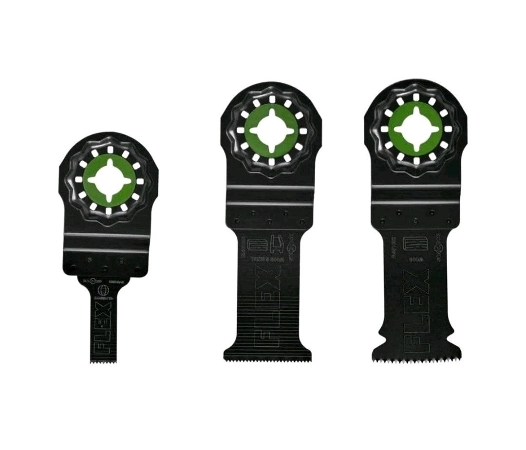 Flex FAM40101-3 Starlock Plunge Cut Oscillating Multi-Tool Blade Set 3pc