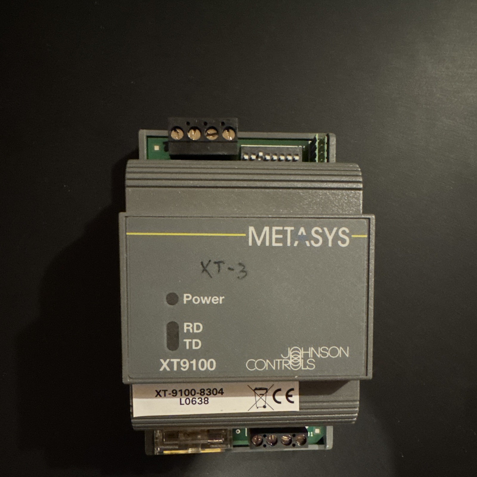 Johnson Controls Metasys XT9100 Unit Controller XT-9100-8304 24 VAC