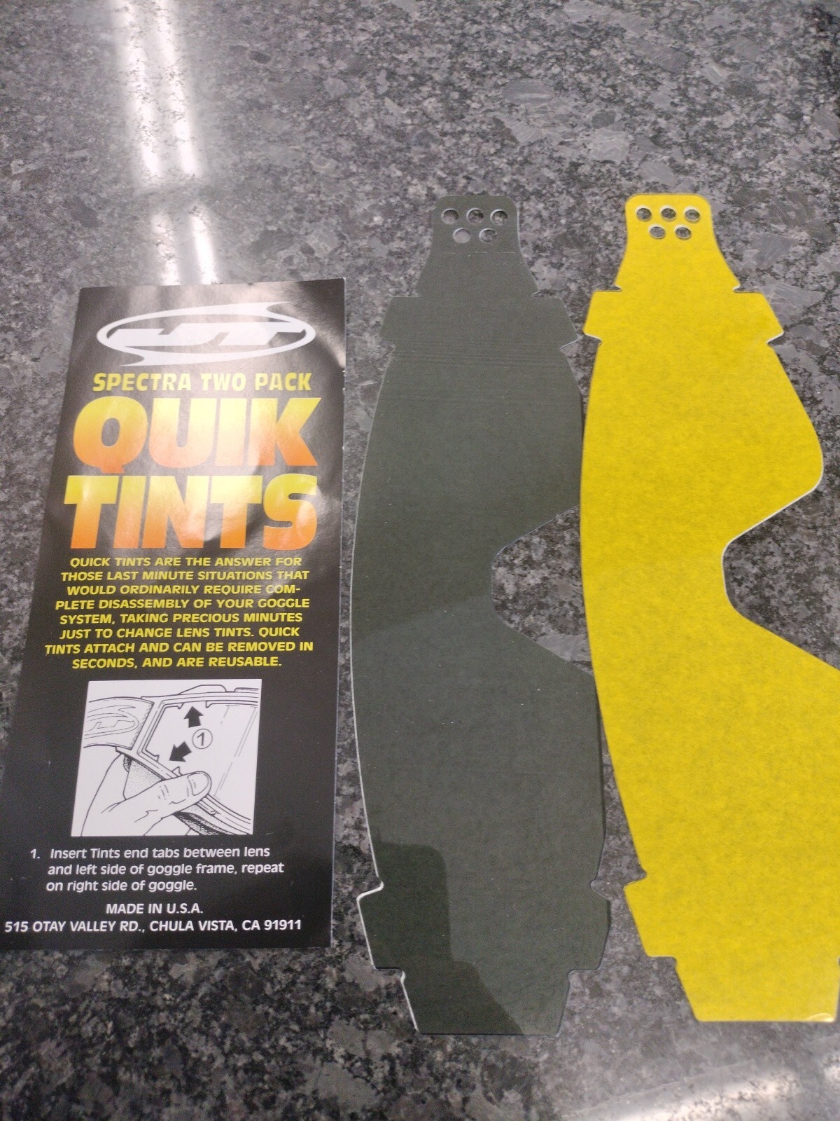 JT Paintball Spectra Quick Tints
