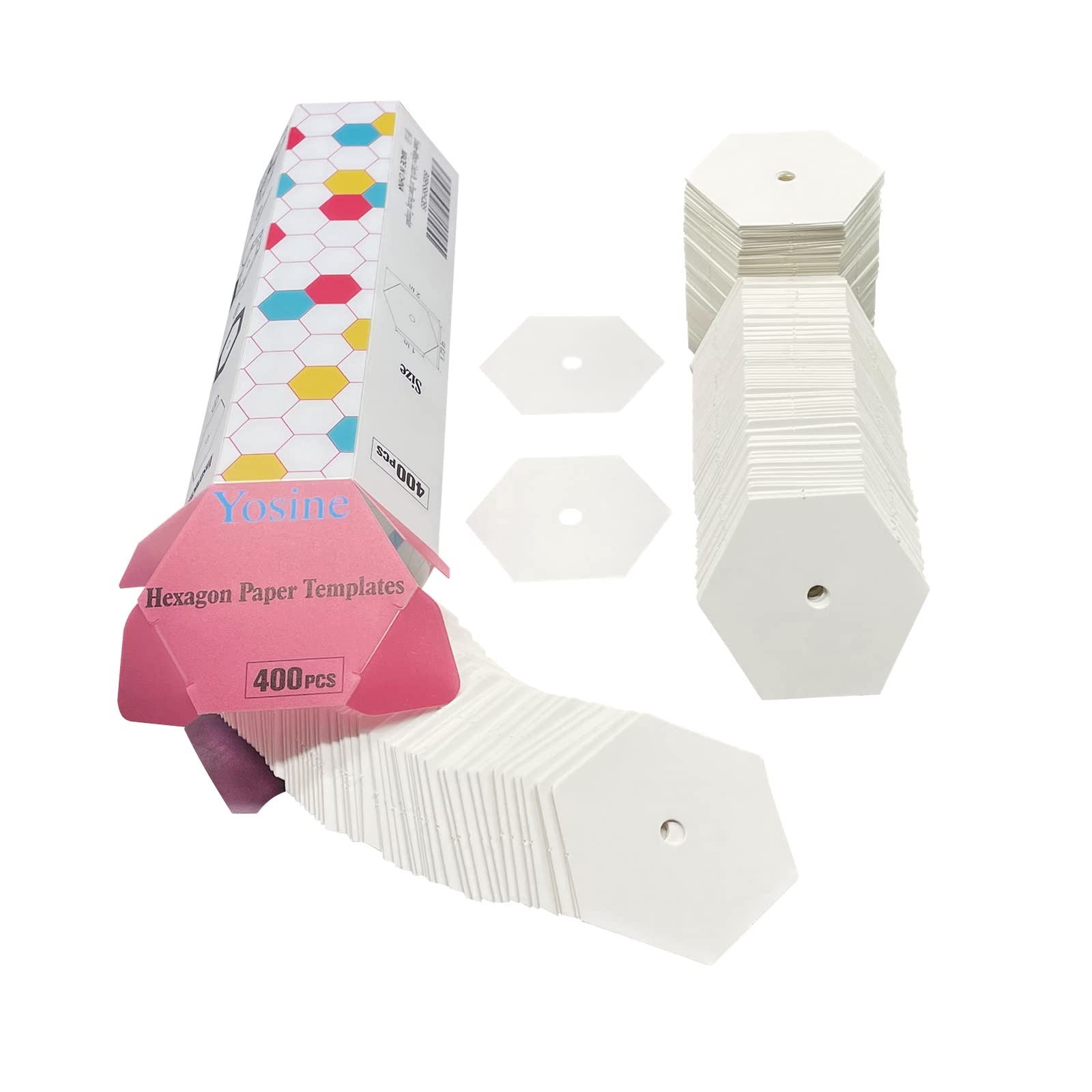 400pcs 1 Inch Paper Piecing for Quilting DIY Patchwork Sewing CraftsQuilting ...