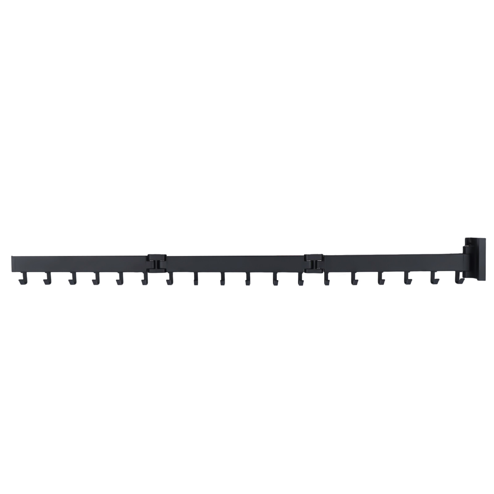 Clothes Drying Rack Laundry Organizer Folding Retractable Wall Mount Hanger