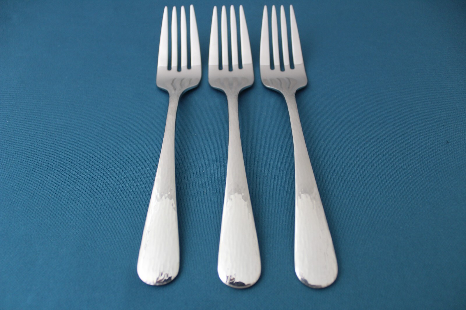 Reed & Barton RIVER Salad Forks (Set of 3) 18/10 Stainless China 7 1/4"