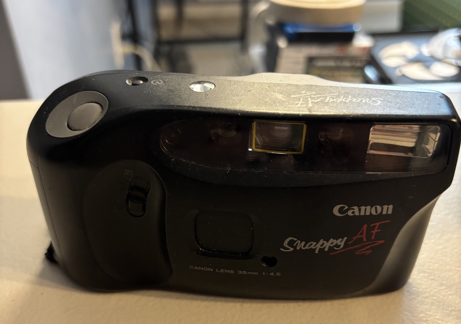 Canon Snappy 30 Point & Shoot 35mm Film Camera UNTESTED