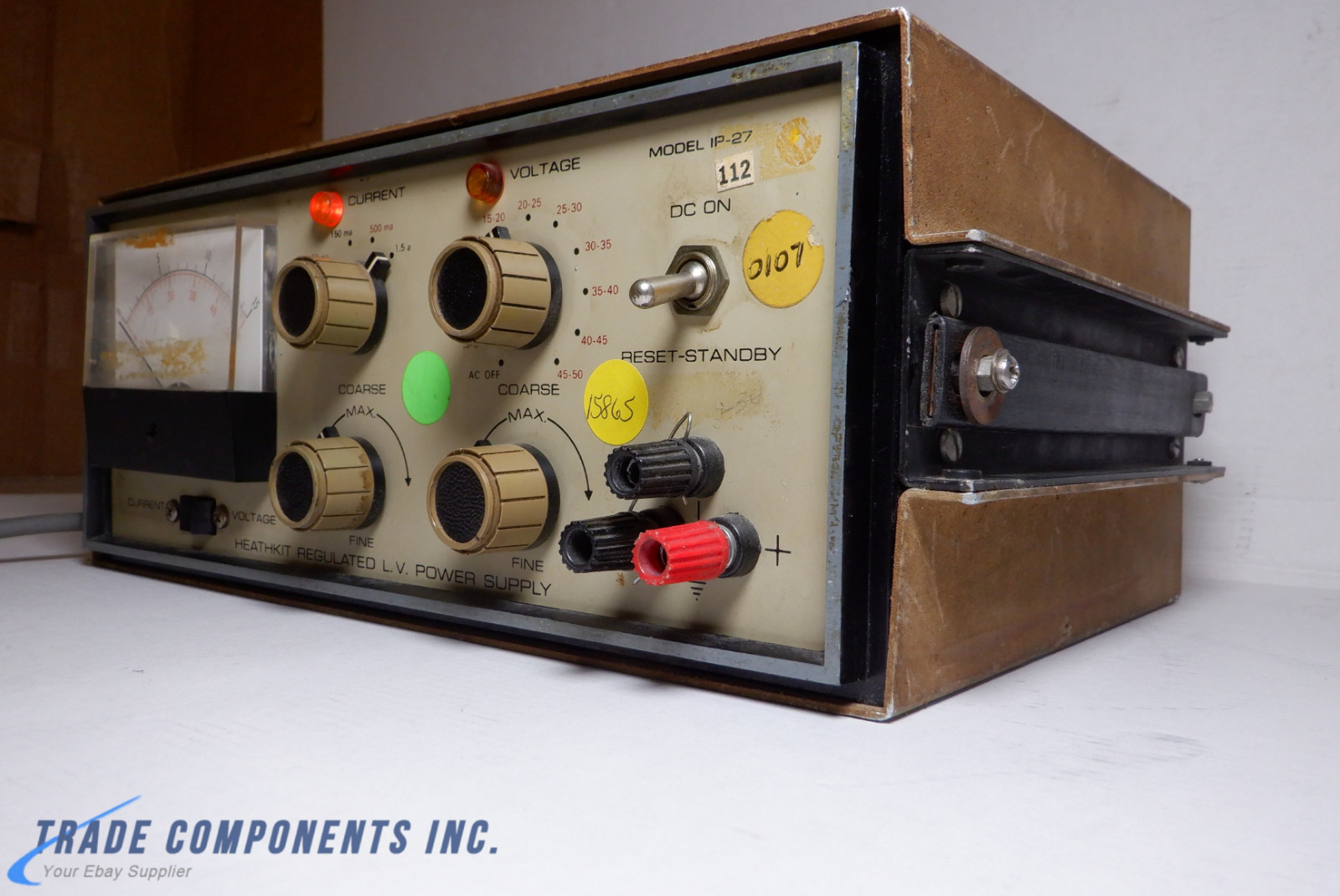 HEATH POWER SUPPLY 0-50 VDC, 1.5 AMP, IP-27