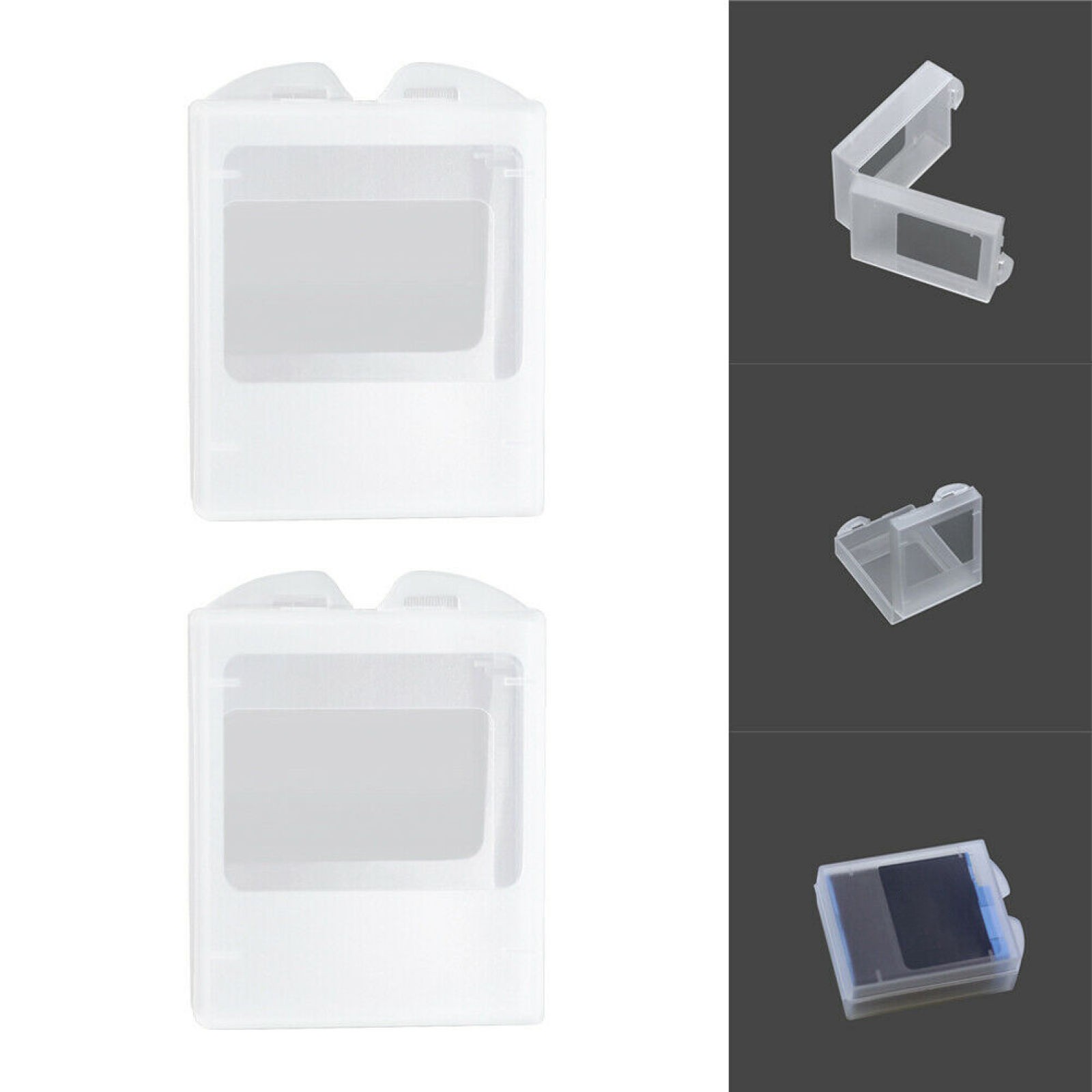 10Pcs Transparent Battery Protective Case Storage Box Shell for GoPro Hero 10 9