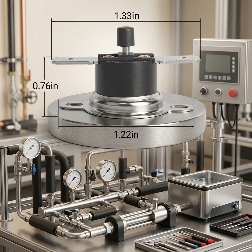 Resettable Thermal Switch High Limit Thermostat Reliable Circuit Interruption
