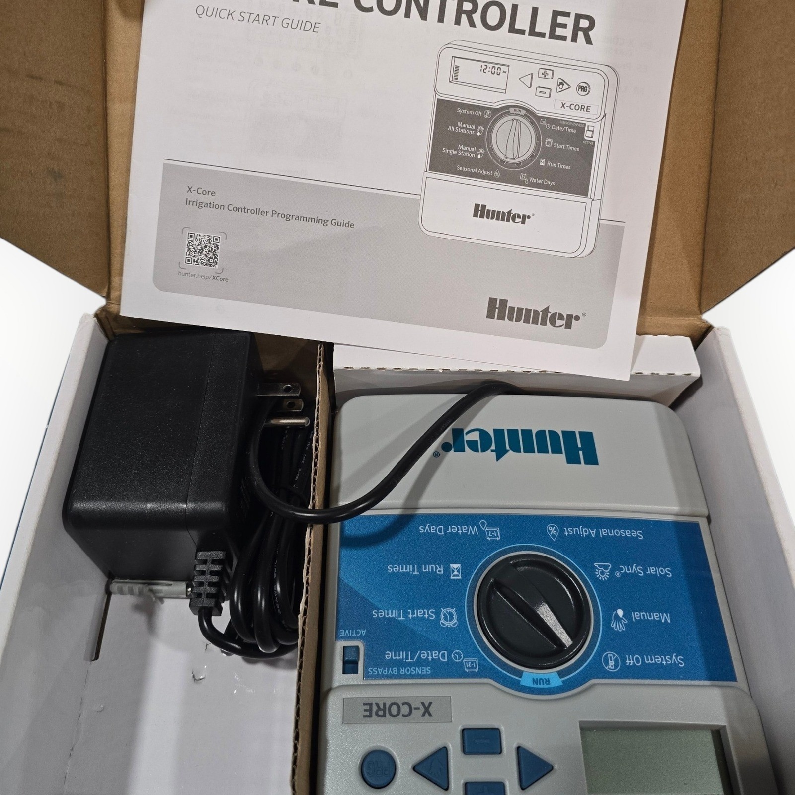 Hunter X-Core XC600i 6-Zone Indoor Sprinkler Timer Irrigation Controller XC-600i