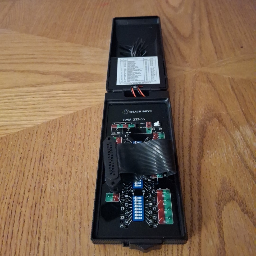 Black Box Sam 232-55 Breakout Box Untested