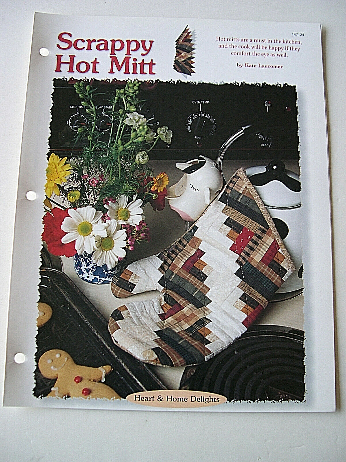 Scrappy Hot Mitt Pattern Creative Scrap Quilting House of White Birches