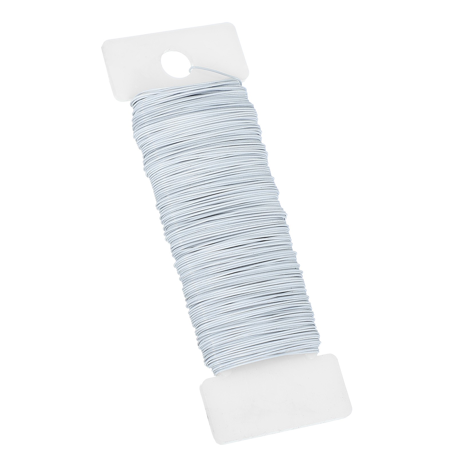 38Yard Floral Wire Flexible Paddle Wire 24 Gauge Florist Wire White