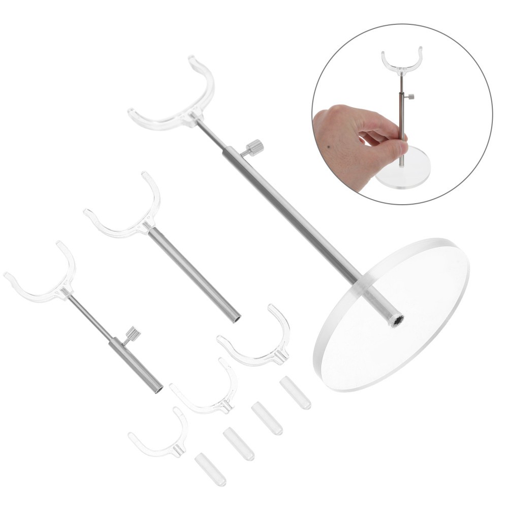 Display Stands for Action Figures Doll Bases Holder Adjustable Height