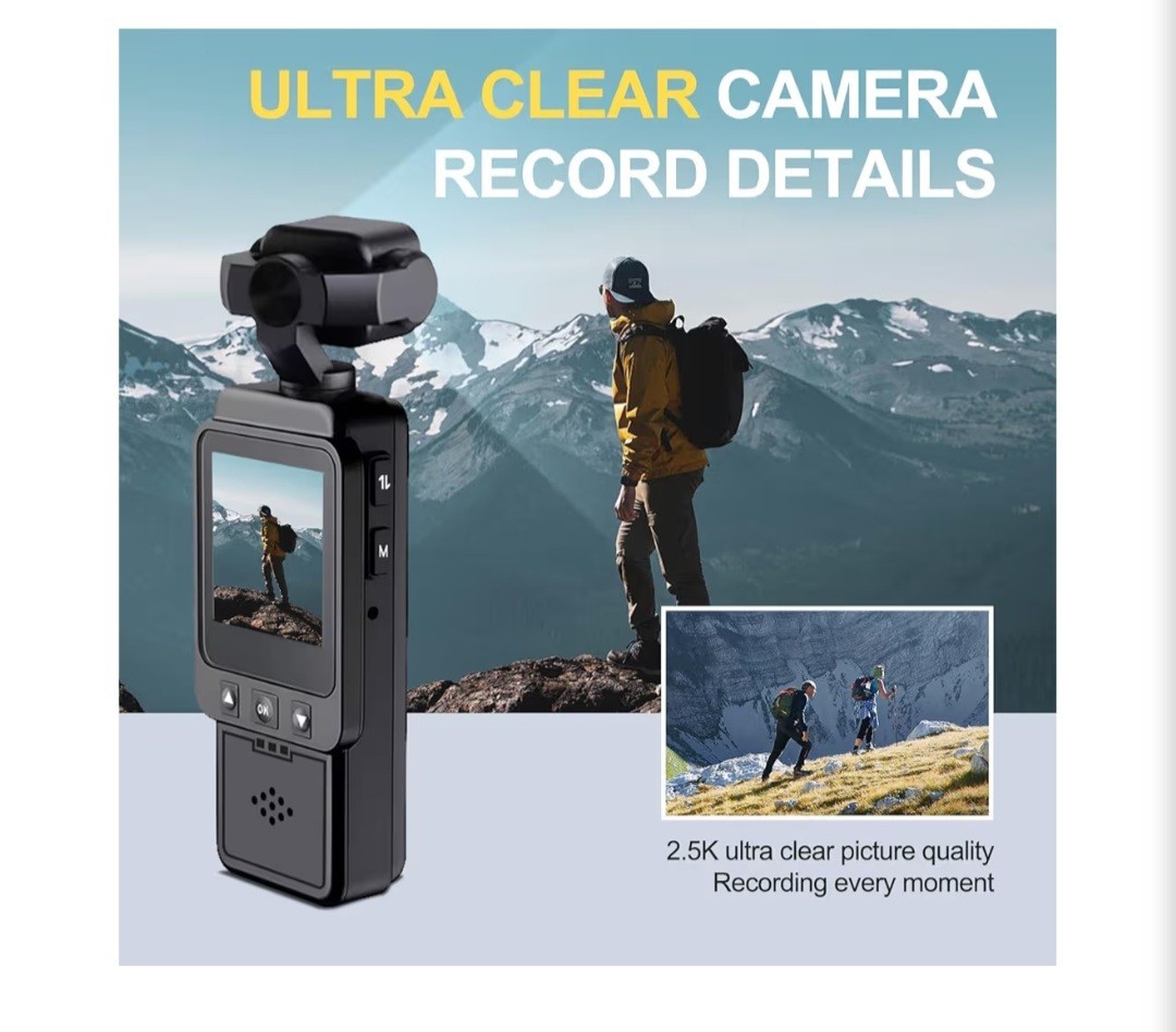 Portable Multifunctional Body Camera Recorder For Sports