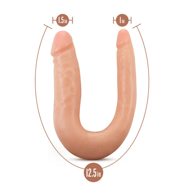 Eden Double Dong 12.5" Realistic Two Headed Dildo Adults Sex Toy