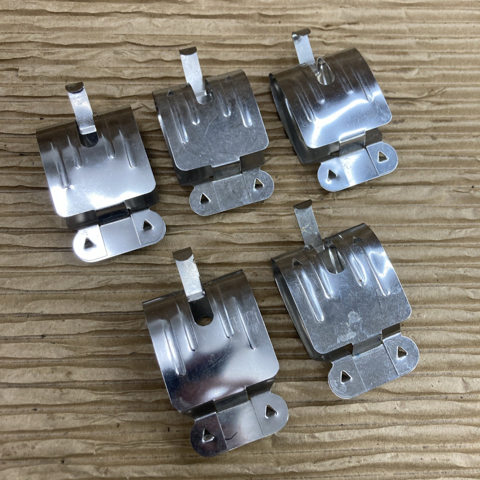 Stainless Steel Metal Film Darkroom Hanger Clips x5