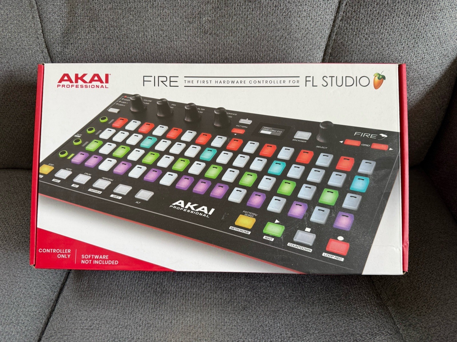 Akai Professional Fire FL Studio USB Midi Pad Controller Hardware Producer NEW