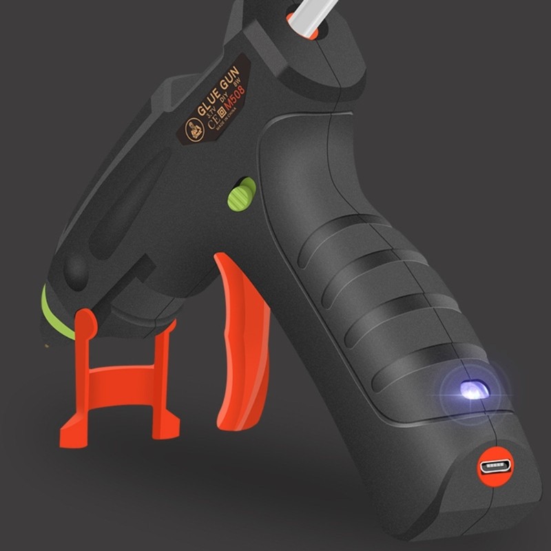 Cordless Hot Glues Guns Fast Heating Rechargeable for DIY and Projects