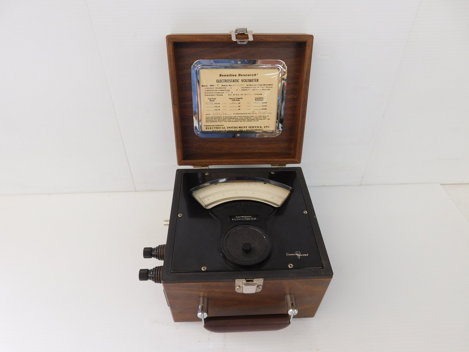 ^^Sensitive Research Instrument Corp Electrostatic Voltmeter ESD / ESD-8 (QOS20)