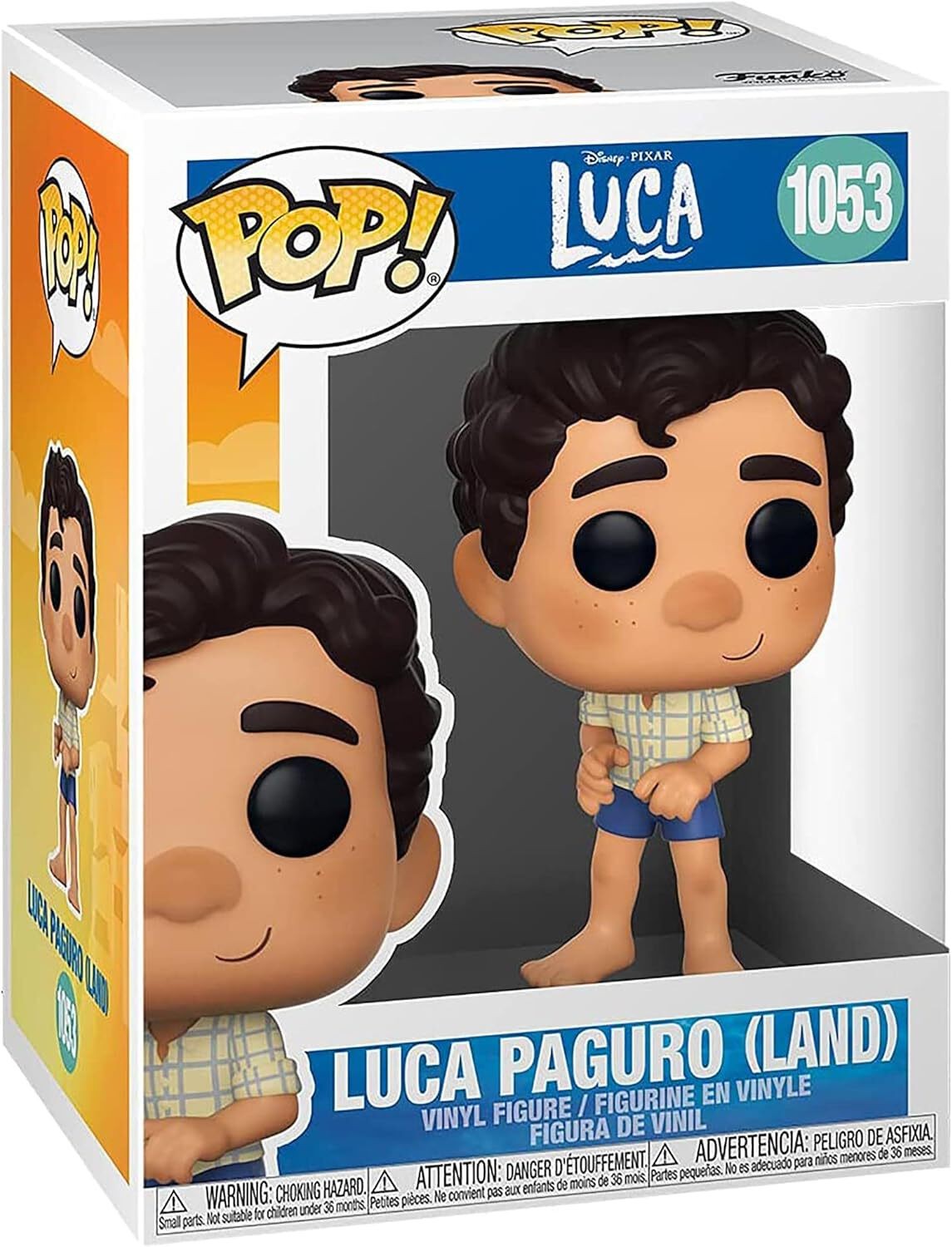 Funko Pop Disney's Luca: Luca Parugo (Human) Figure