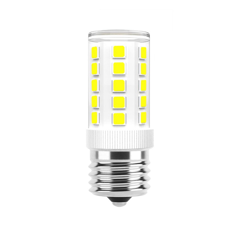2Pcs E17 LED Bulb 4W Microwave Oven Light Dimmable Daylight White 6000K Light