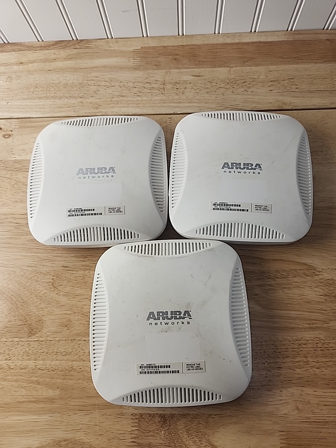 LOT OF 3 ARUBA RAP-109-US APINR109 INSTANT WIRELESS WI-FI AP ACCESS POINT