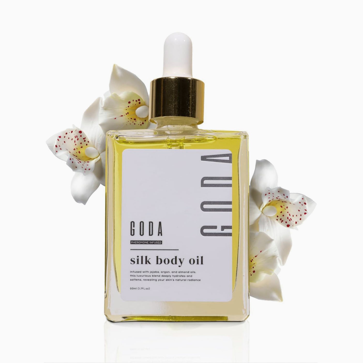 GODA Silk Body Oil Women-Firming Anti Aging Skin Moisturizing,Bath & Shower Oil